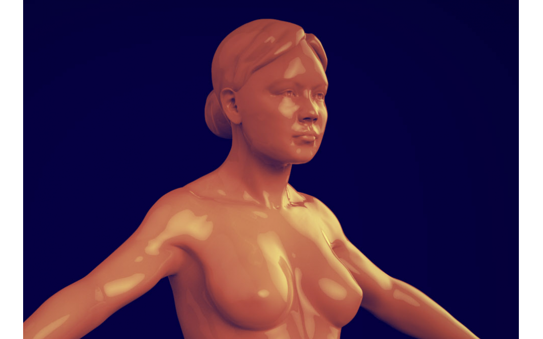 Female Figure Sculpt Keyshot Test